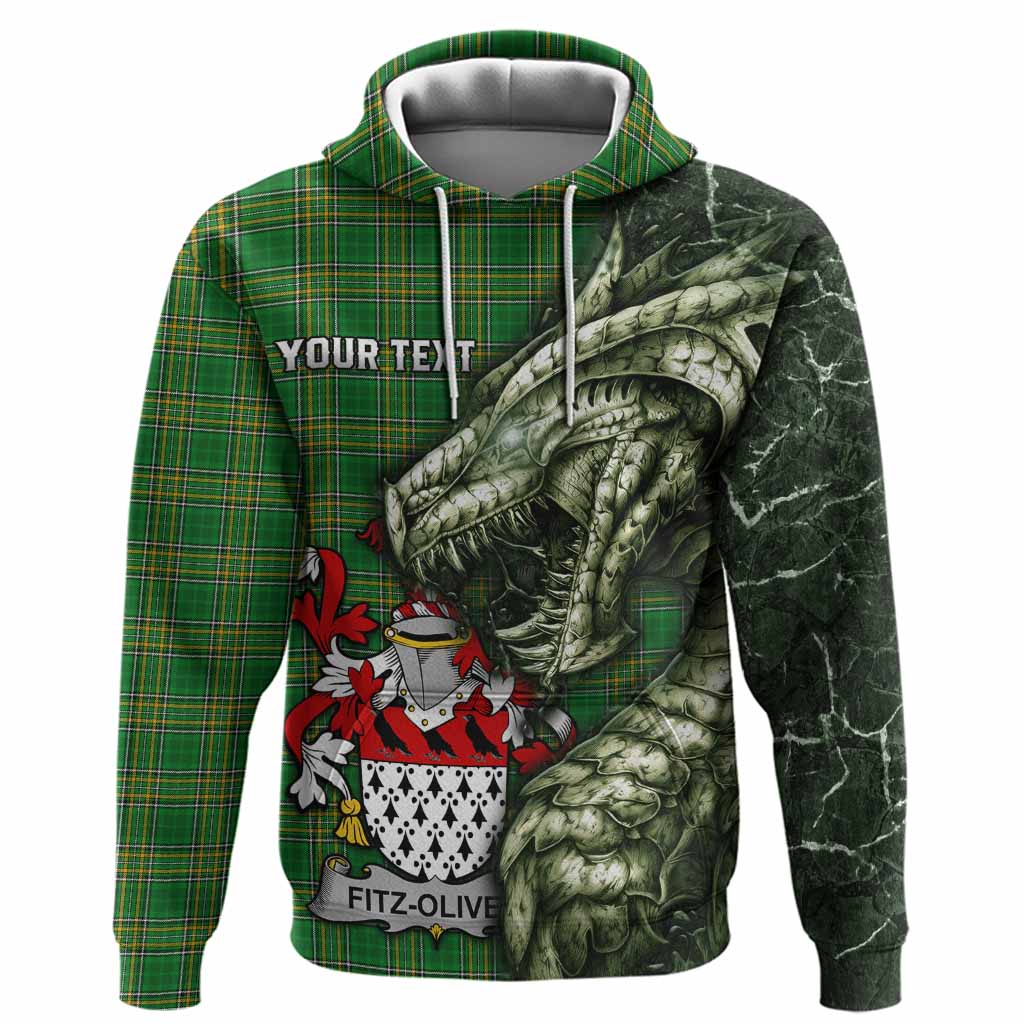 Fitz-Oliver Irish Clan Hoodie Irish Roots Dragon Soul