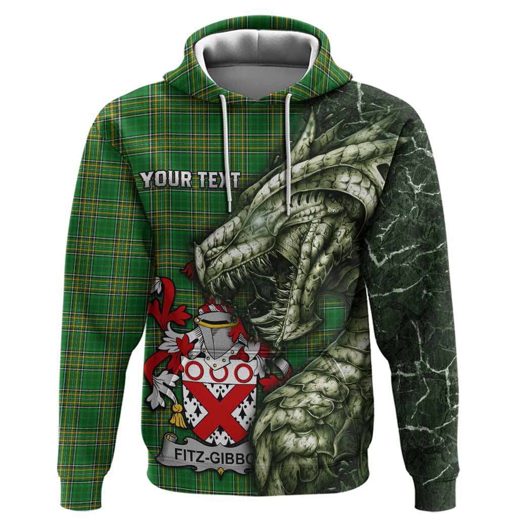 Fitz-Gibbon Irish Clan Hoodie Irish Roots Dragon Soul