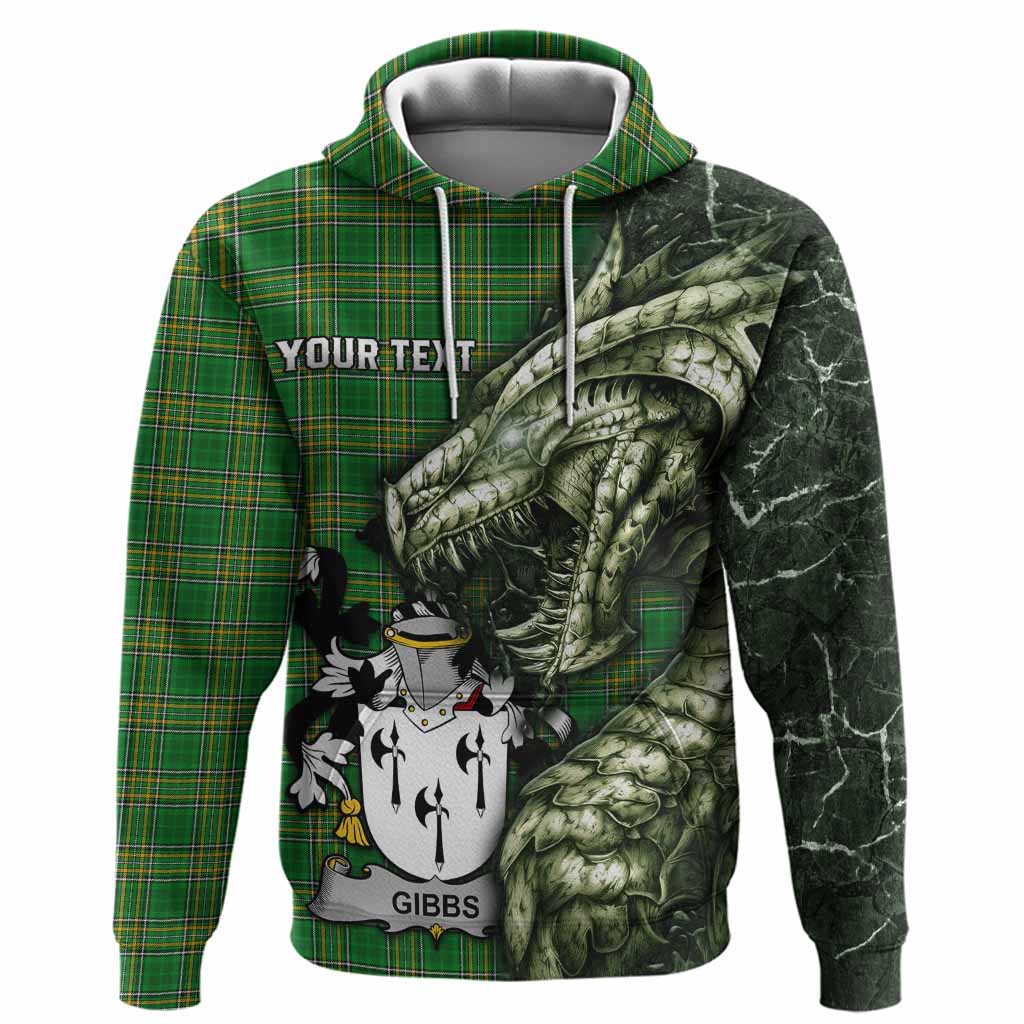 Gibbs Irish Clan Hoodie Irish Roots Dragon Soul