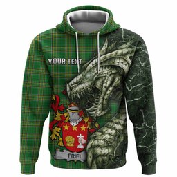 Friel Irish Clan Hoodie Irish Roots Dragon Soul