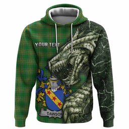 Dawson Irish Clan Hoodie Irish Roots Dragon Soul
