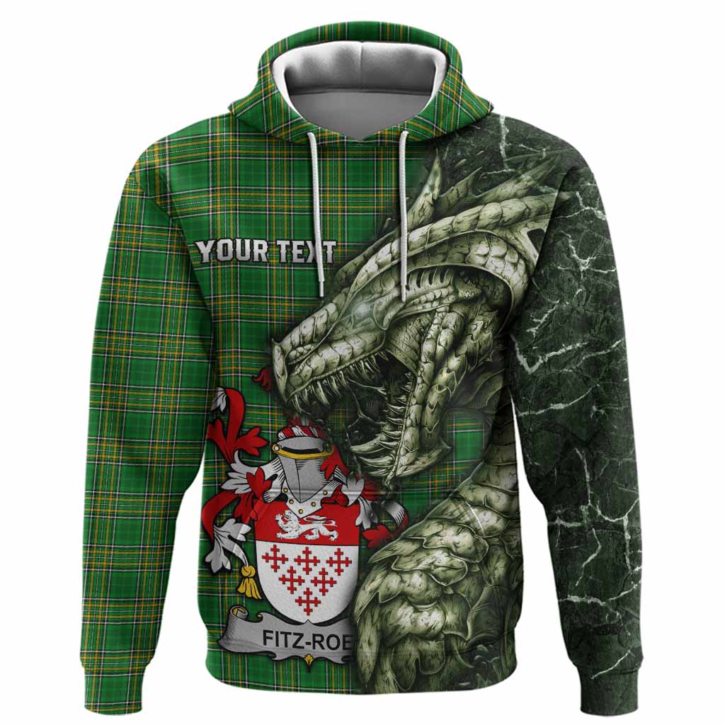 Fitz-Roe Irish Clan Hoodie Irish Roots Dragon Soul