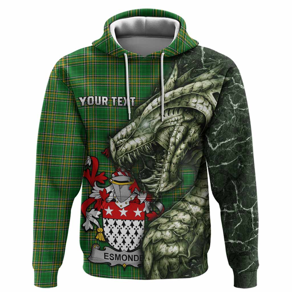 Esmonde Irish Clan Hoodie Irish Roots Dragon Soul