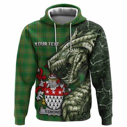 Esmonde Irish Clan Hoodie Irish Roots Dragon Soul