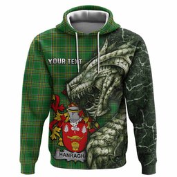 Hanraghan Irish Clan Hoodie Irish Roots Dragon Soul