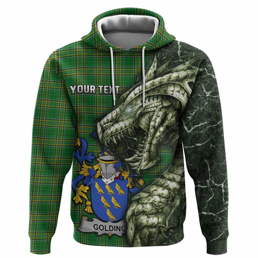 Golding Irish Clan Hoodie Irish Roots Dragon Soul
