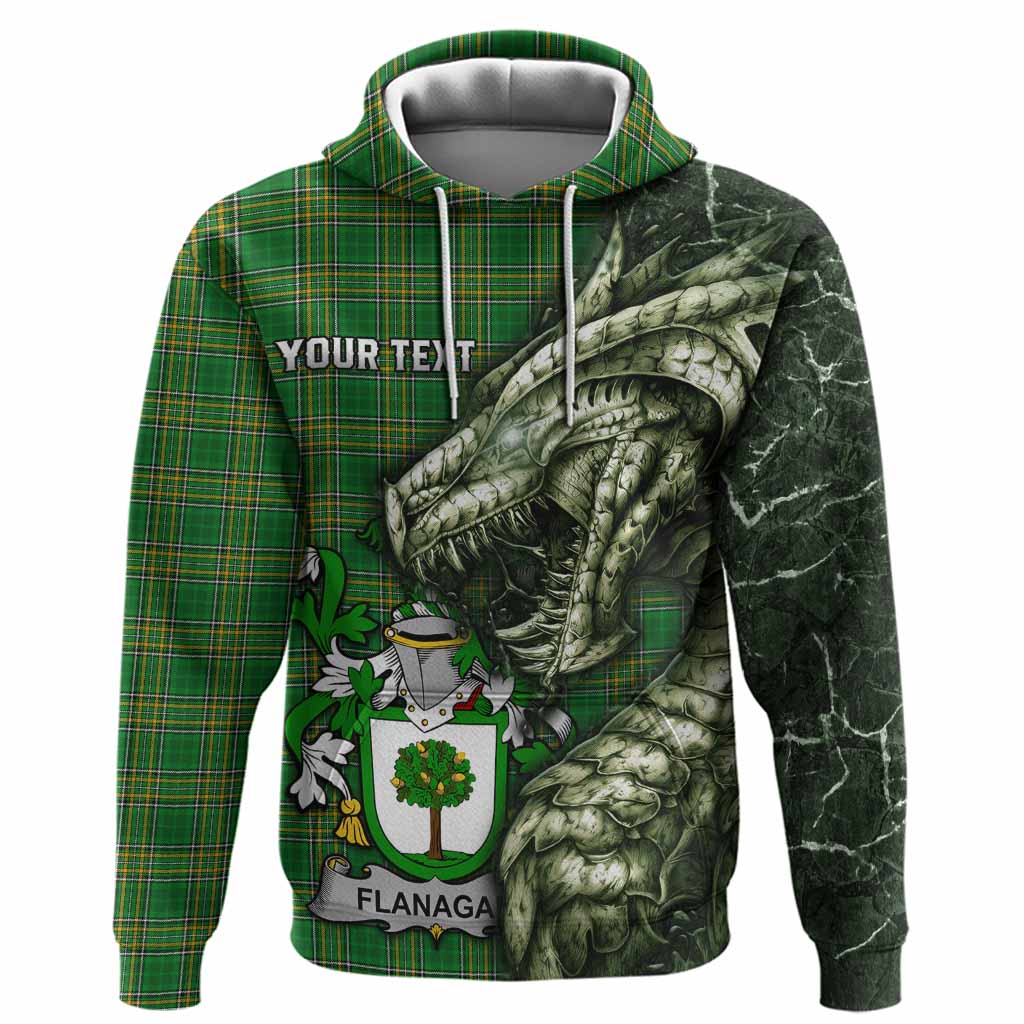 Flanagan Irish Clan Hoodie Irish Roots Dragon Soul