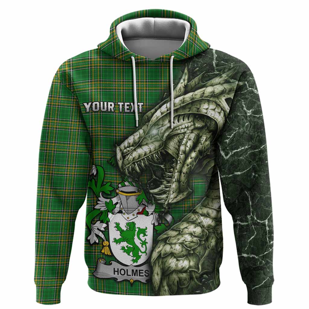Holmes Irish Clan Hoodie Irish Roots Dragon Soul