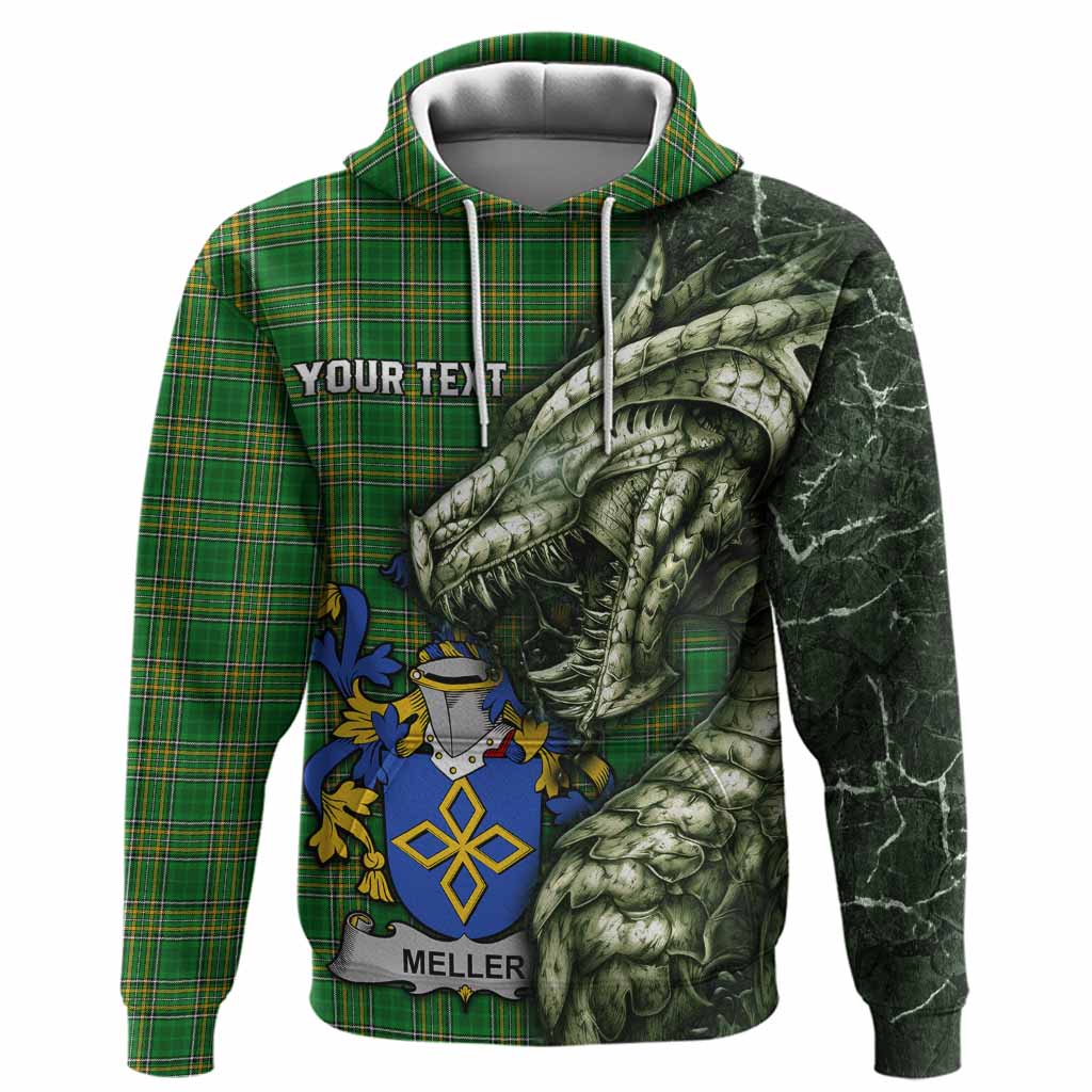 Meller Irish Clan Hoodie Irish Roots Dragon Soul