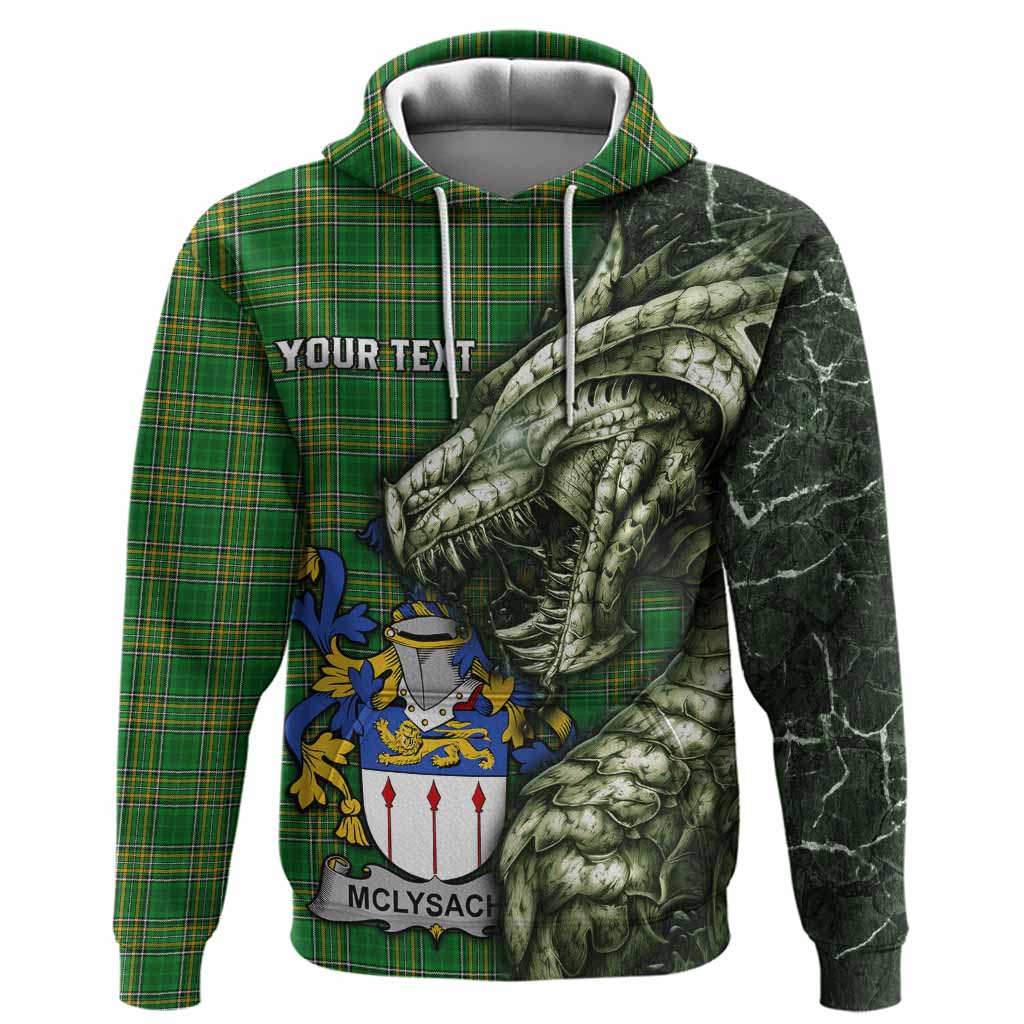 McLysacht Irish Clan Hoodie Irish Roots Dragon Soul