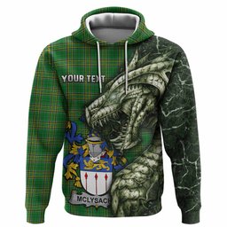 McLysacht Irish Clan Hoodie Irish Roots Dragon Soul