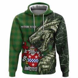 Lindsey Irish Clan Hoodie Irish Roots Dragon Soul