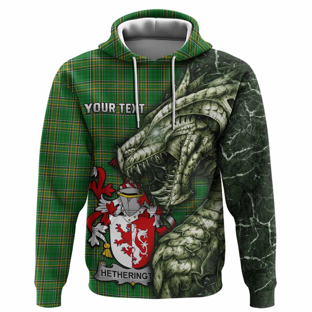 Hetherington Irish Clan Hoodie Irish Roots Dragon Soul