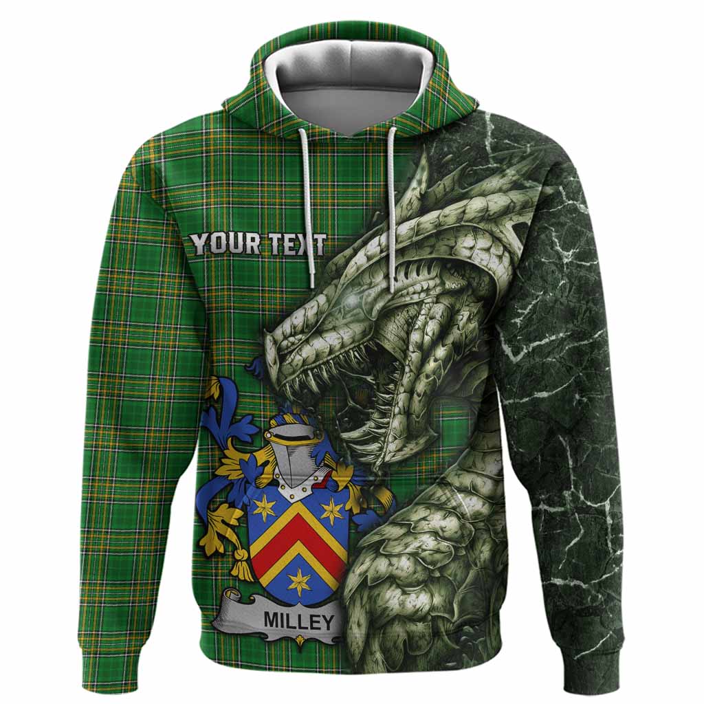 Milley Irish Clan Hoodie Irish Roots Dragon Soul