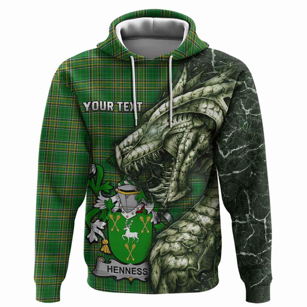 Hennessy Irish Clan Hoodie Irish Roots Dragon Soul