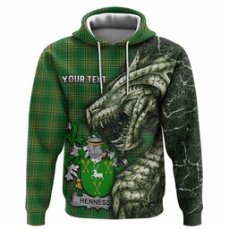 Hennessy Irish Clan Hoodie Irish Roots Dragon Soul