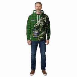 Hickey Irish Clan Cotton Hoodie Irish Roots Dragon Soul