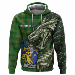 Kenney Irish Clan Hoodie Irish Roots Dragon Soul