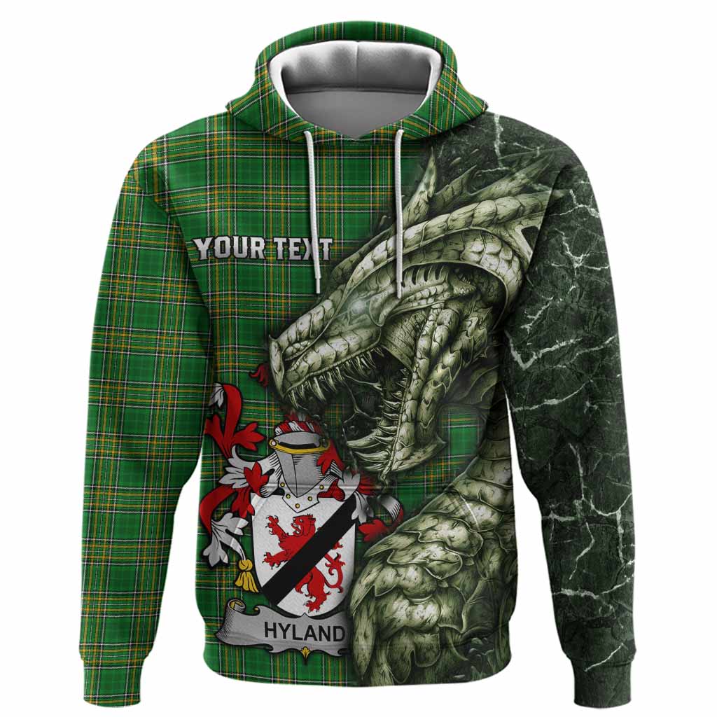 Hyland Irish Clan Hoodie Irish Roots Dragon Soul