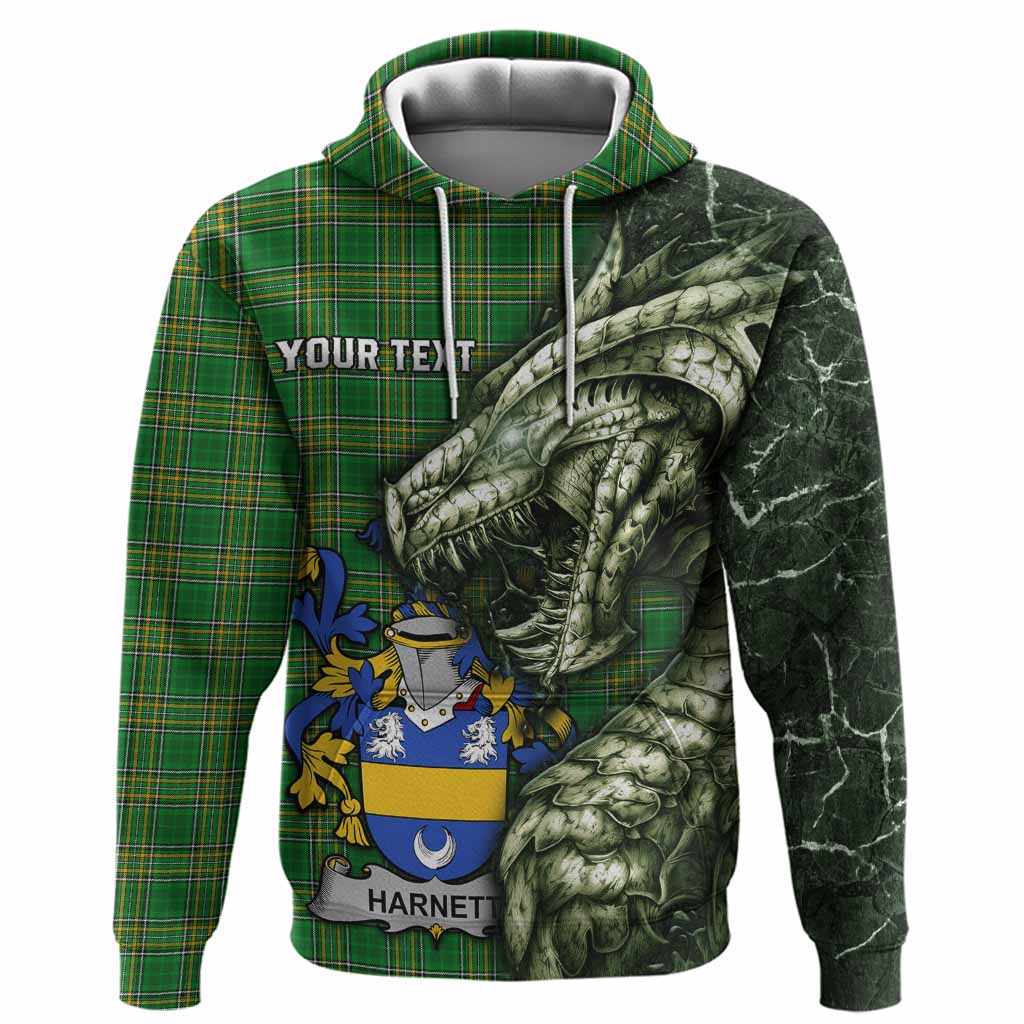 Harnett Irish Clan Hoodie Irish Roots Dragon Soul