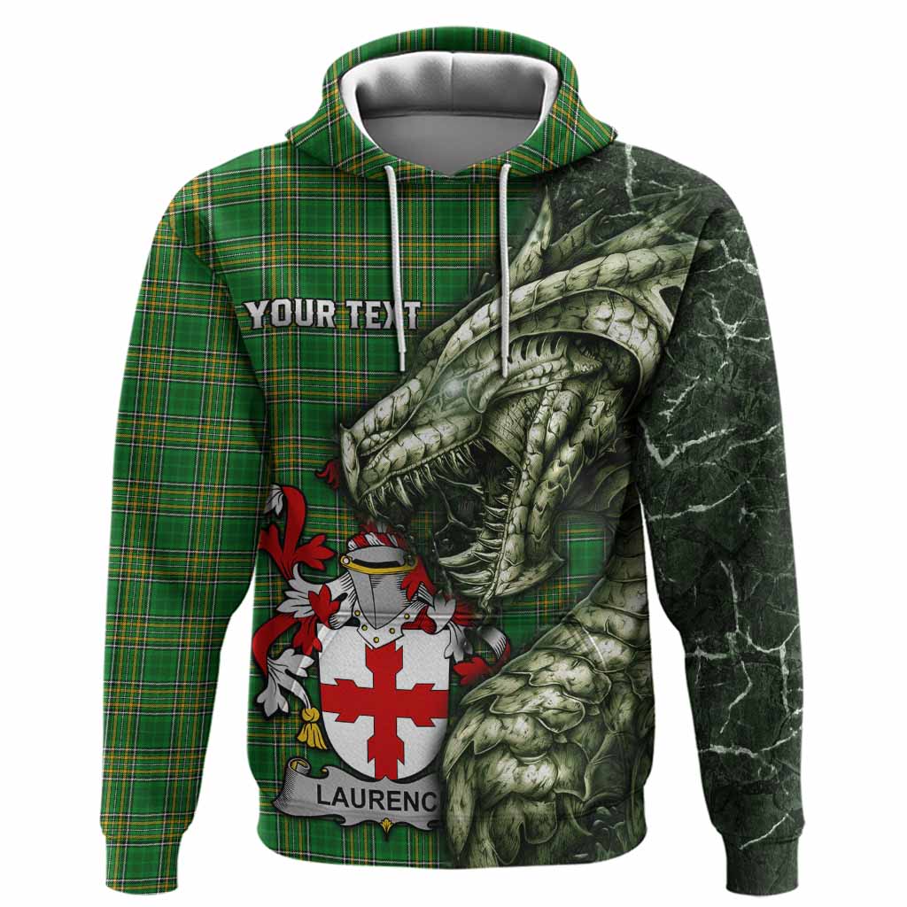Laurence Irish Clan Hoodie Irish Roots Dragon Soul