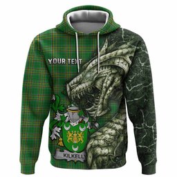 Kilkelly Irish Clan Hoodie Irish Roots Dragon Soul