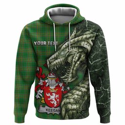 Keegan Irish Clan Hoodie Irish Roots Dragon Soul