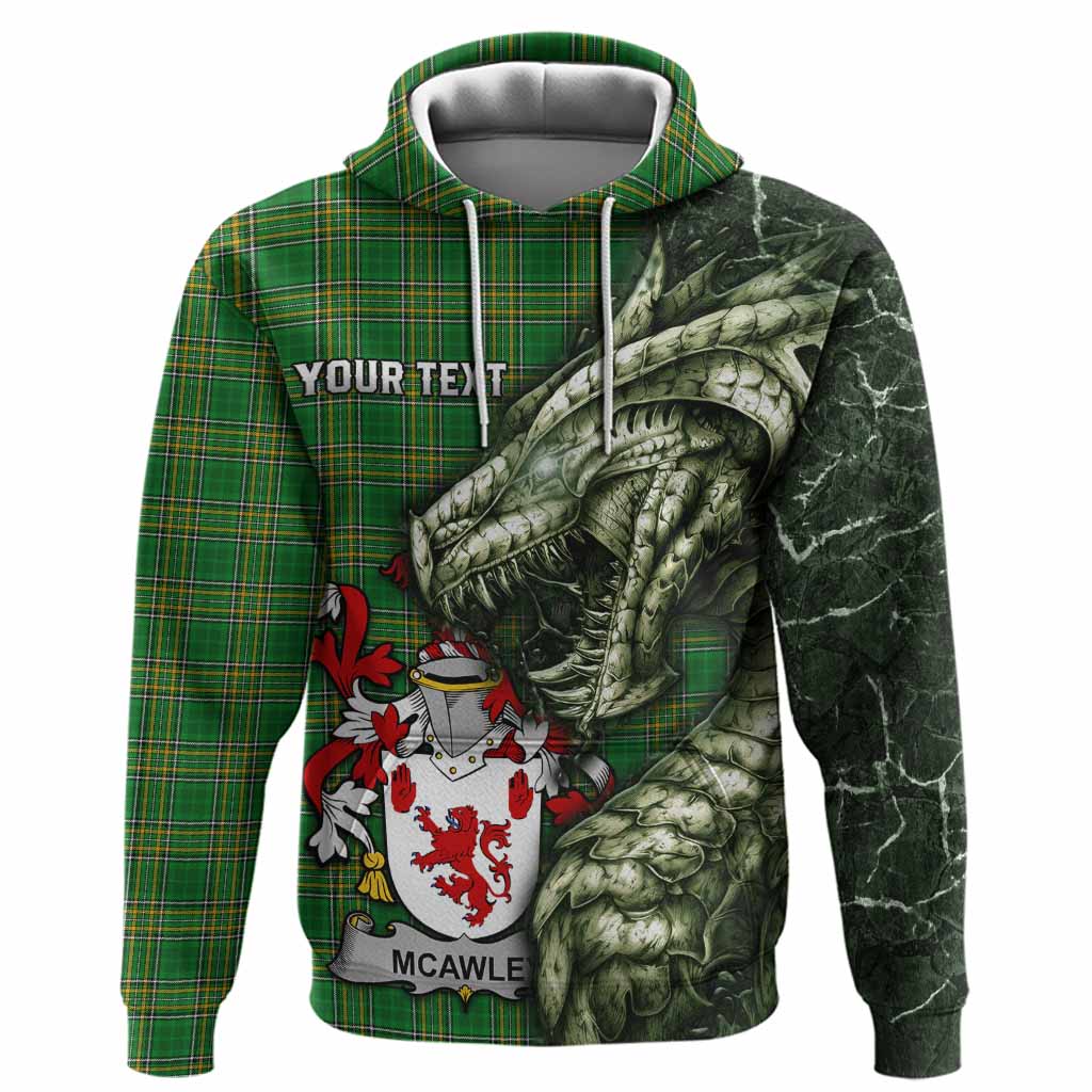 McAwley Irish Clan Hoodie Irish Roots Dragon Soul
