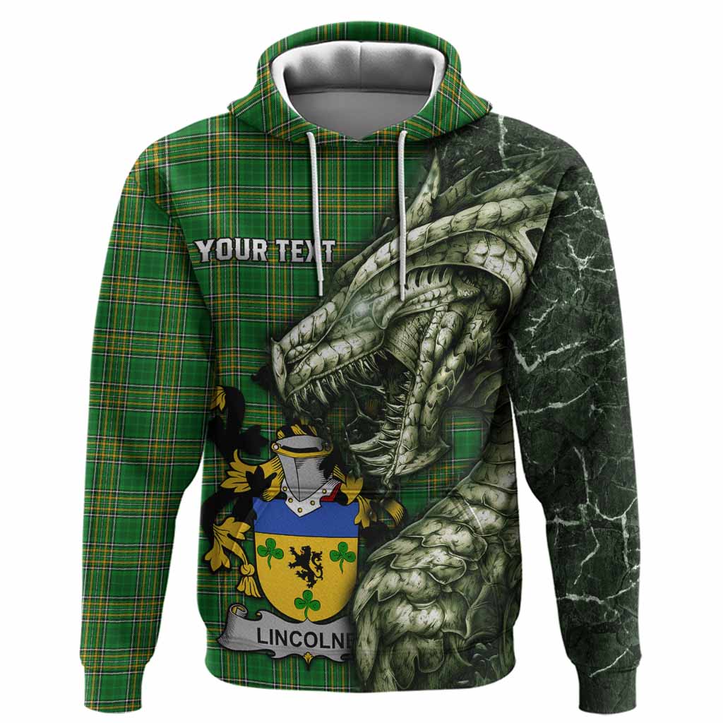 Lincolne Irish Clan Hoodie Irish Roots Dragon Soul