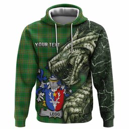 Legg Irish Clan Hoodie Irish Roots Dragon Soul