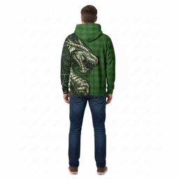 Moroney Irish Clan Cotton Hoodie Irish Roots Dragon Soul