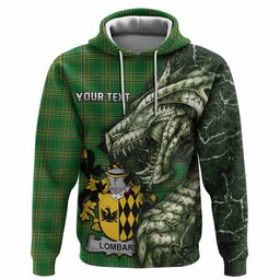 Lombard Irish Clan Hoodie Irish Roots Dragon Soul