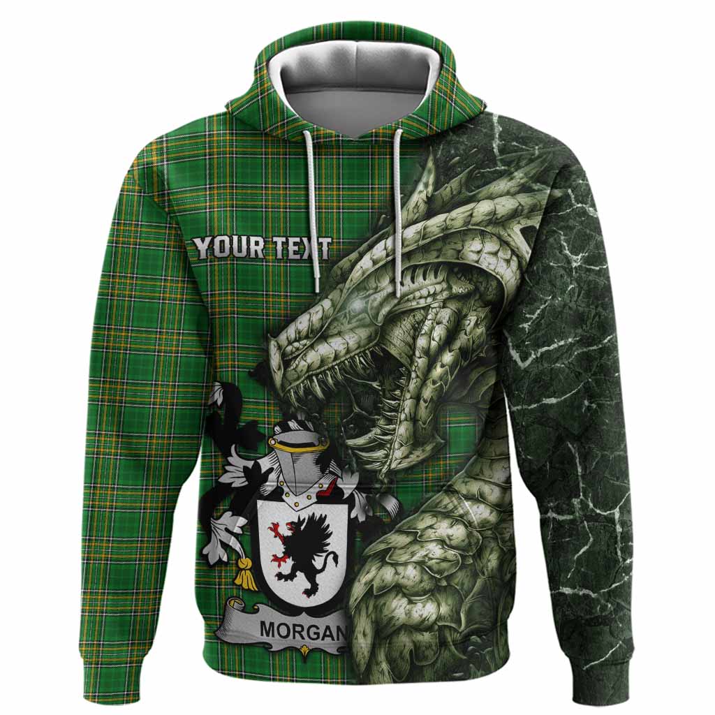 Morgan Irish Clan Hoodie Irish Roots Dragon Soul