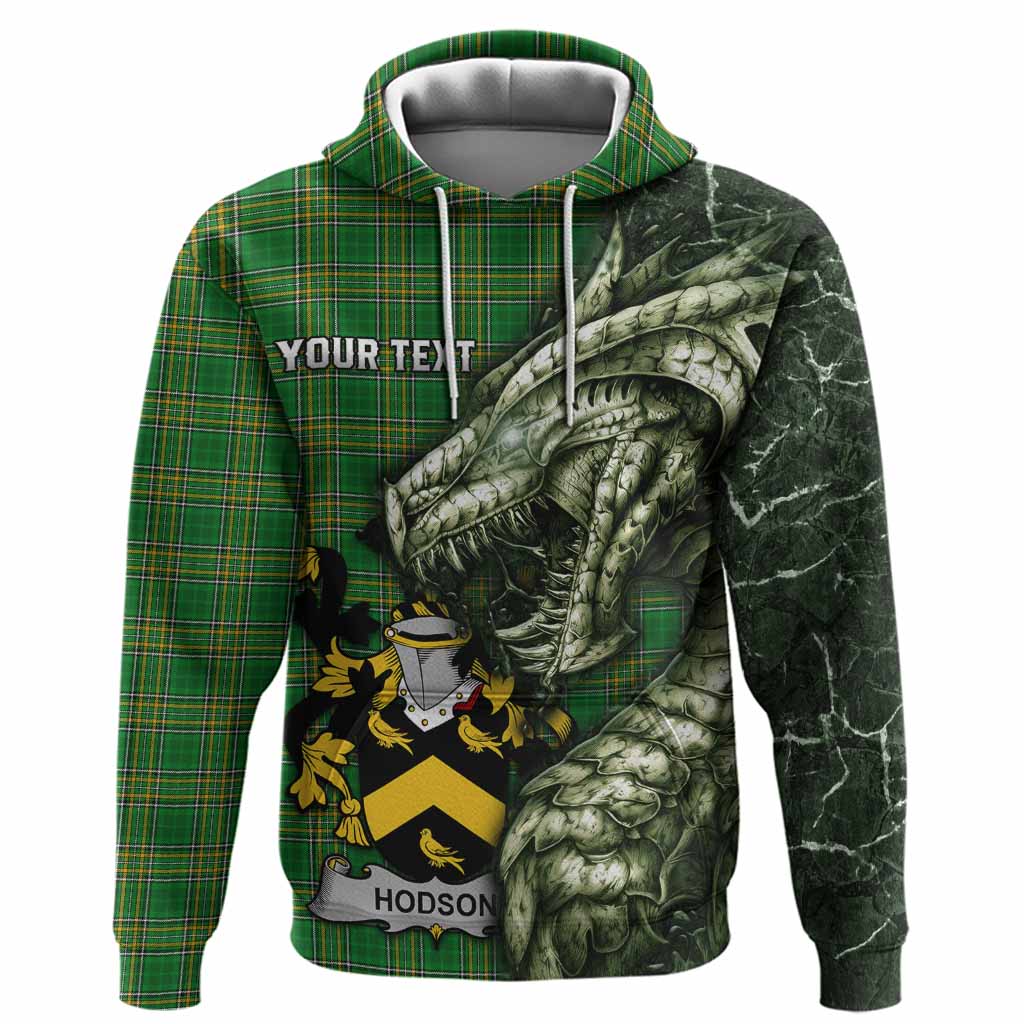 Hodson Irish Clan Hoodie Irish Roots Dragon Soul