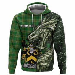Hodson Irish Clan Hoodie Irish Roots Dragon Soul
