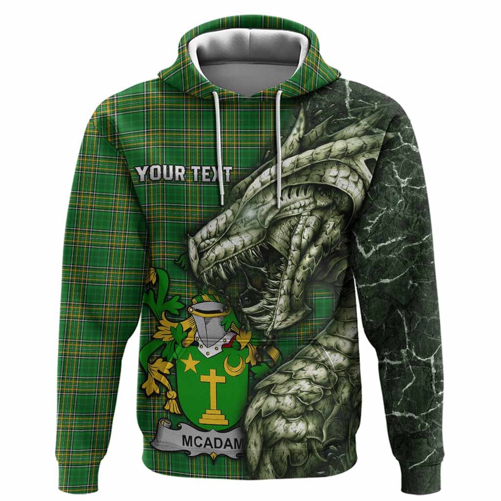 McAdam Irish Clan Hoodie Irish Roots Dragon Soul