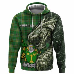 McAdam Irish Clan Hoodie Irish Roots Dragon Soul