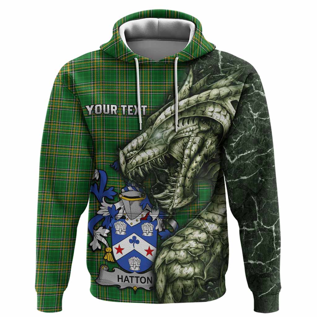 Hatton Irish Clan Hoodie Irish Roots Dragon Soul