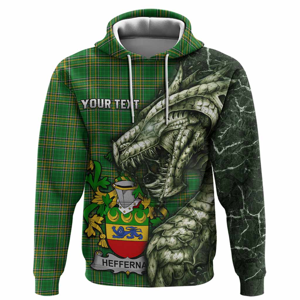 Heffernan Irish Clan Hoodie Irish Roots Dragon Soul
