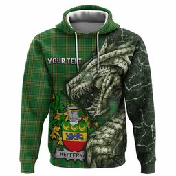 Heffernan Irish Clan Hoodie Irish Roots Dragon Soul
