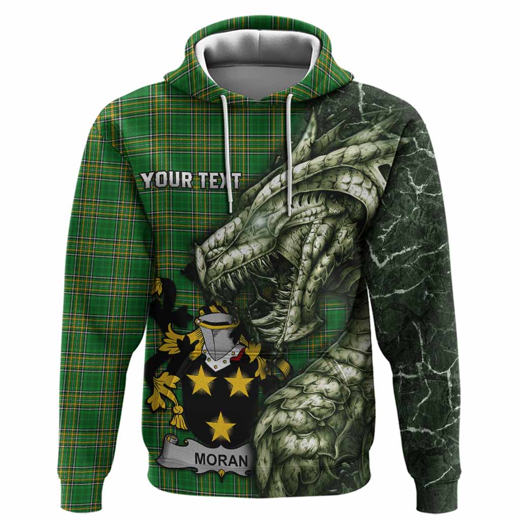 Moran Irish Clan Hoodie Irish Roots Dragon Soul