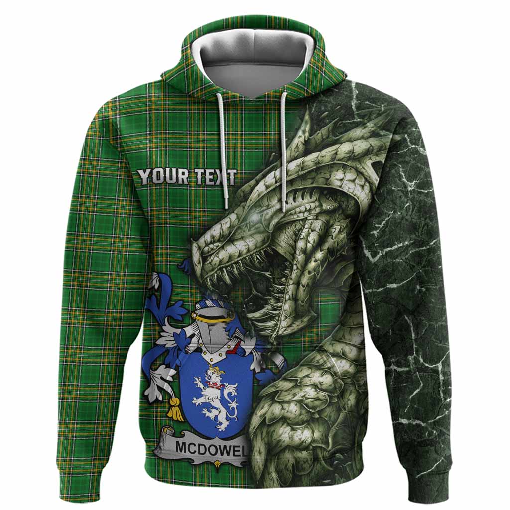 McDowell Irish Clan Hoodie Irish Roots Dragon Soul