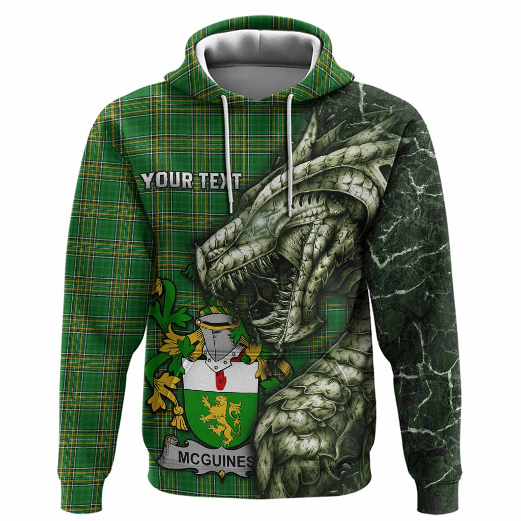 McGuiness Irish Clan Hoodie Irish Roots Dragon Soul