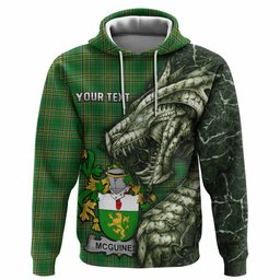 McGuiness Irish Clan Hoodie Irish Roots Dragon Soul