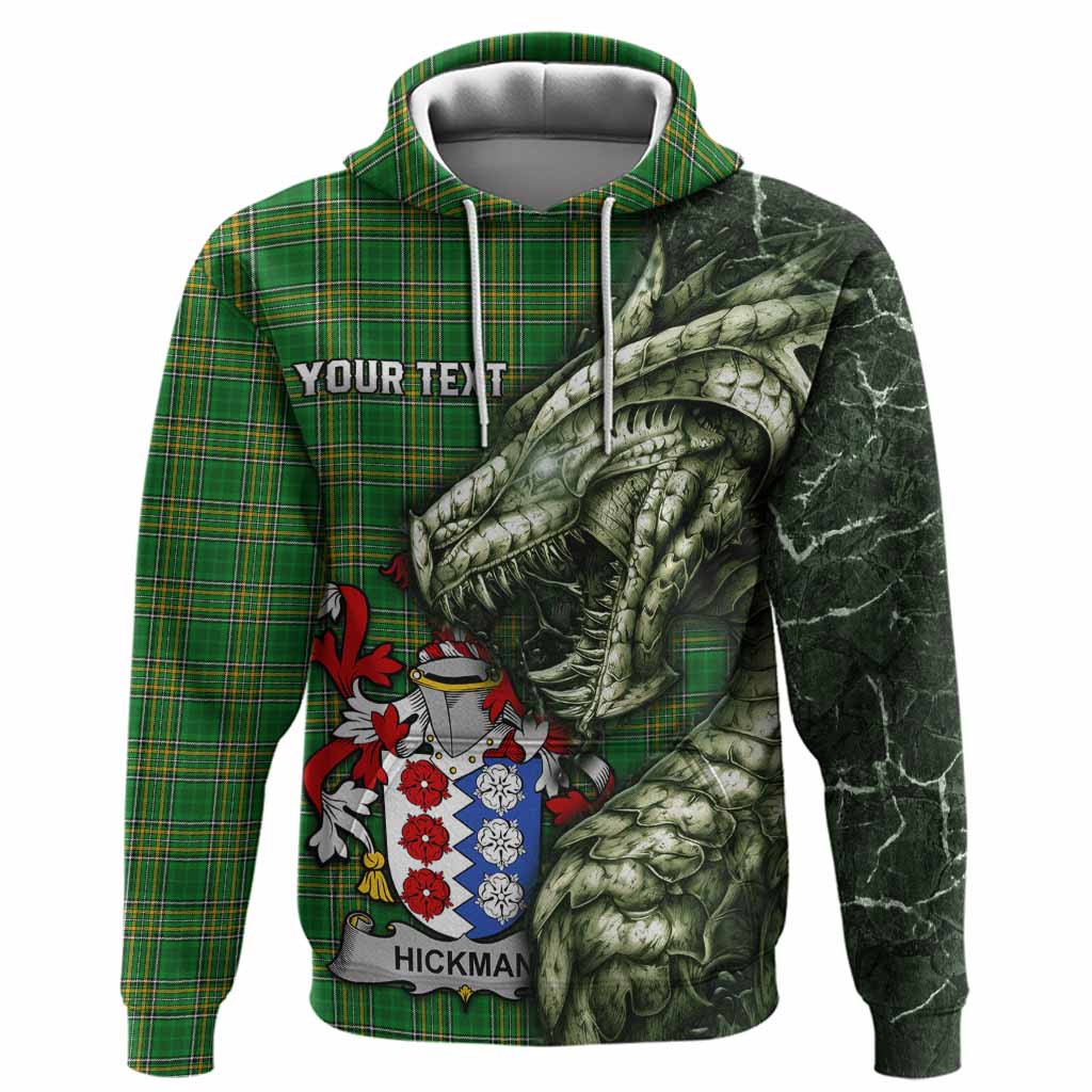 Hickman Irish Clan Hoodie Irish Roots Dragon Soul