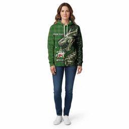 McNulty Irish Clan Cotton Hoodie Irish Roots Dragon Soul