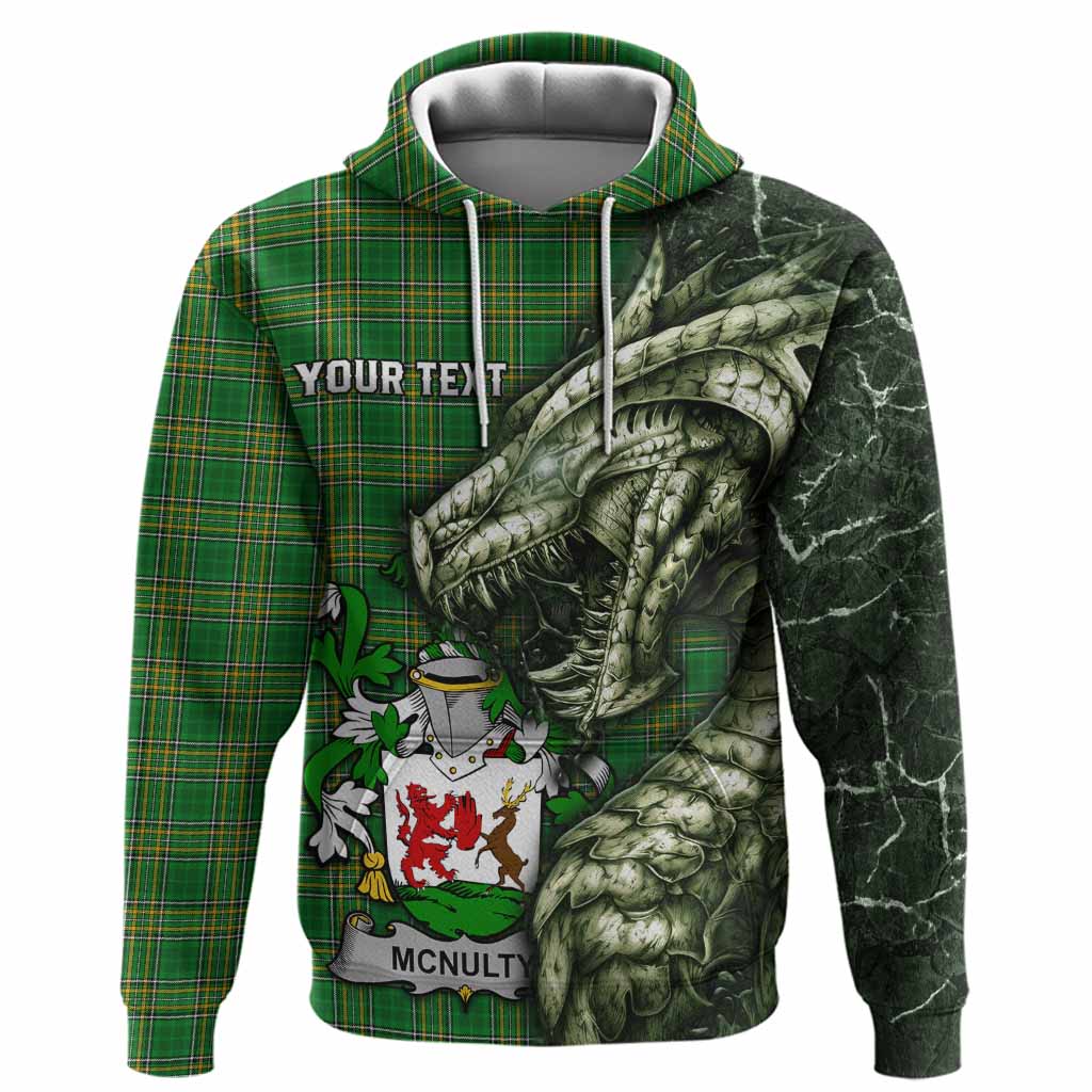 McNulty Irish Clan Hoodie Irish Roots Dragon Soul