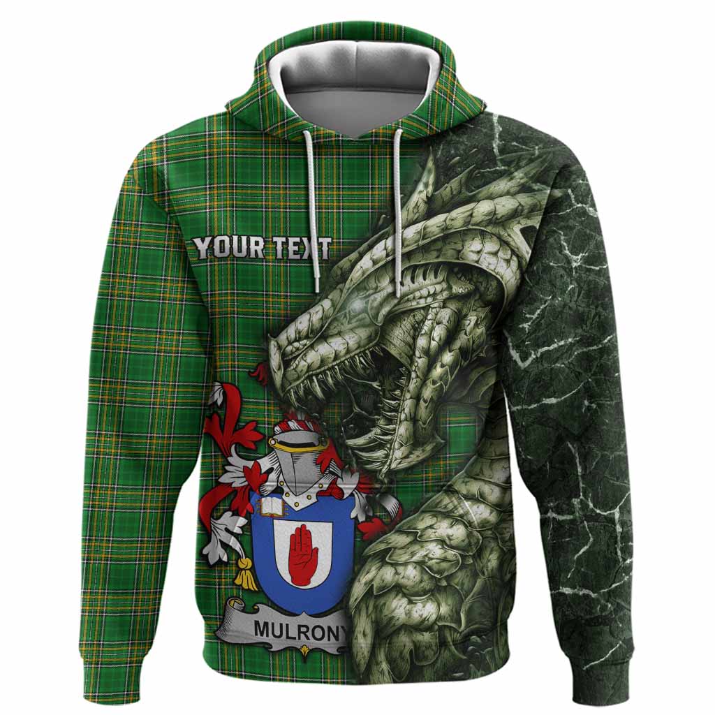 Mulrony Irish Clan Hoodie Irish Roots Dragon Soul