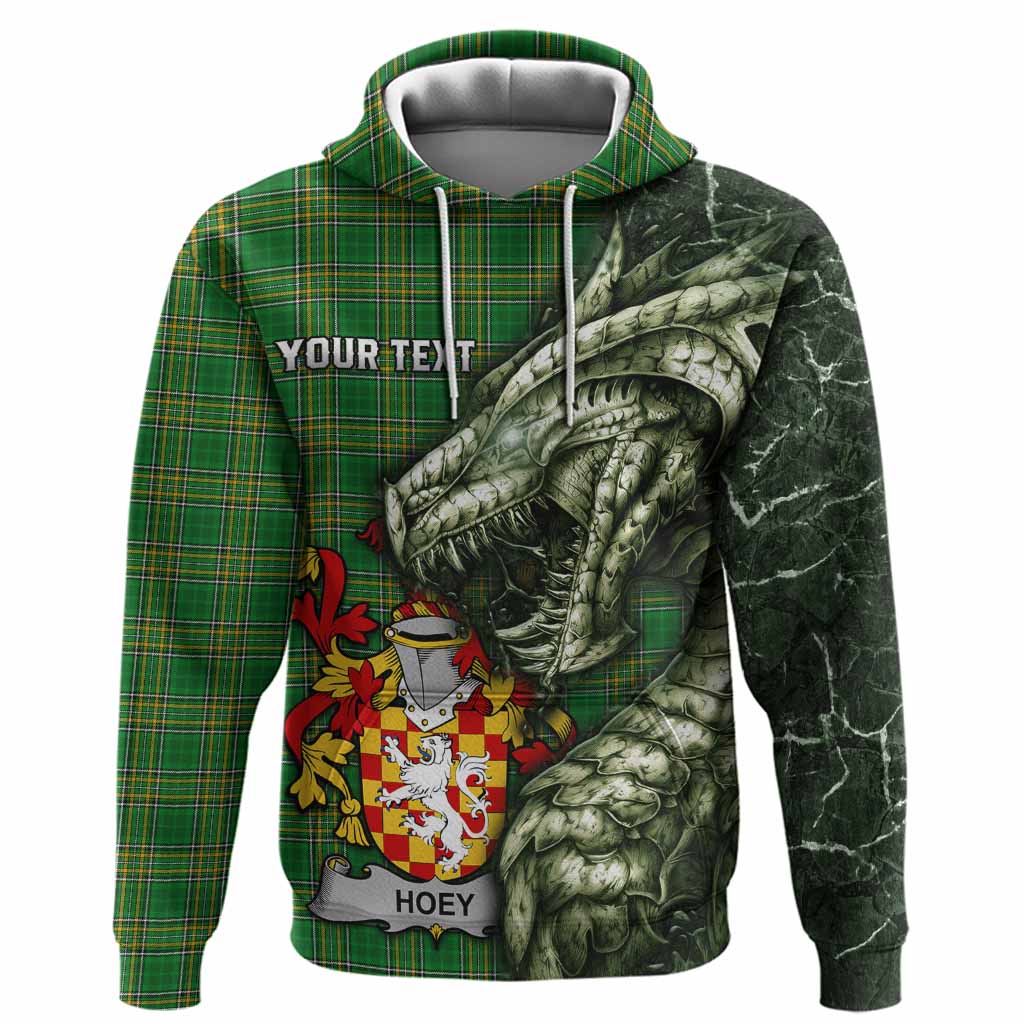Hoey Irish Clan Hoodie Irish Roots Dragon Soul