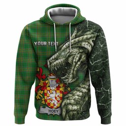 Hoey Irish Clan Hoodie Irish Roots Dragon Soul